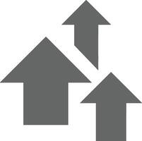 Chart icon symbol image for data statistic analysis illustration vector