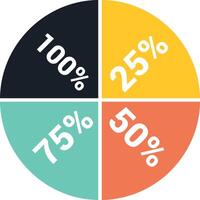 Chart icon symbol image for data statistic analysis illustration vector