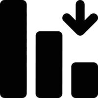 Chart icon symbol image for data statistic analysis illustration vector