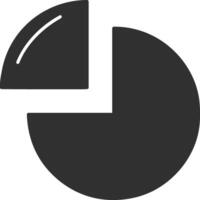 Chart icon symbol image for data statistic analysis illustration vector
