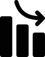 Chart icon symbol image for data statistic analysis illustration vector