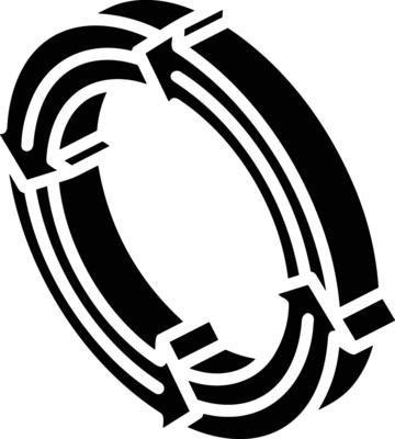 Chart icon symbol image for data statistic analysis illustration