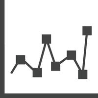 Chart icon symbol image for data statistic analysis illustration vector