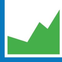 Chart icon symbol image for data statistic analysis illustration vector