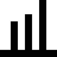 Chart icon symbol image for data statistic analysis illustration vector