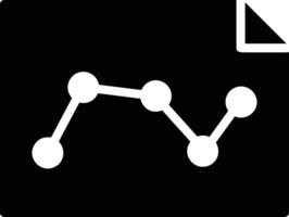 Chart icon symbol image for data statistic analysis illustration vector