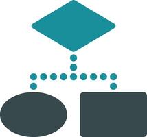 Chart icon symbol image for data statistic analysis illustration vector