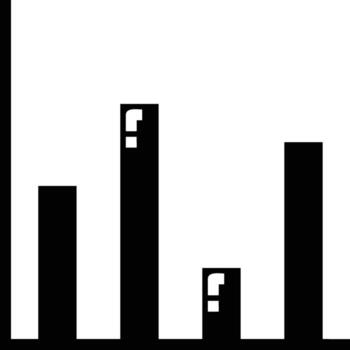 Chart icon symbol image for data statistic analysis illustration vector