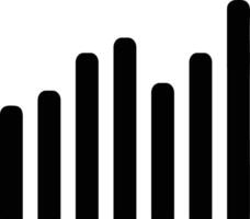 Chart icon symbol image for data statistic analysis illustration vector