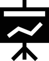 Chart icon symbol image for data statistic analysis illustration vector