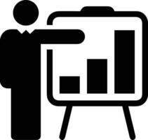 Chart icon symbol image for data statistic analysis illustration vector