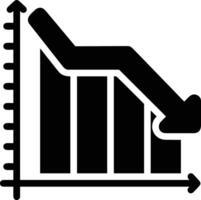 Chart icon symbol image for data statistic analysis illustration vector