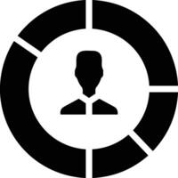Chart icon symbol image for data statistic analysis illustration vector