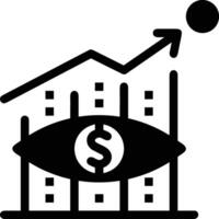 Chart icon symbol image for data statistic analysis illustration vector