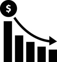 Chart icon symbol image for data statistic analysis illustration vector