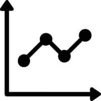 Chart icon symbol image for data statistic analysis illustration vector
