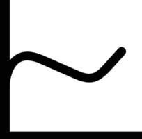 Chart icon symbol image for data statistic analysis illustration vector