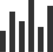 Chart icon symbol image for data statistic analysis illustration vector