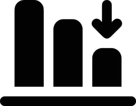 Chart icon symbol image for data statistic analysis illustration vector