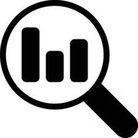 Chart icon symbol image for data statistic analysis illustration vector
