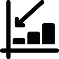 Chart icon symbol image for data statistic analysis illustration vector