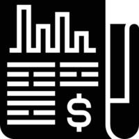 Chart icon symbol image for data statistic analysis illustration vector