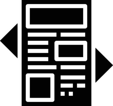 Chart icon symbol image for data statistic analysis illustration vector