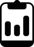 Chart icon symbol image for data statistic analysis illustration vector