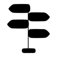 Modern design icon of ambiguity vector