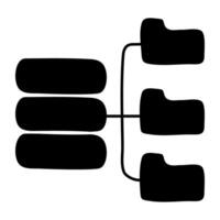 Perfect design icon of data storage vector