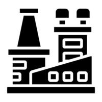Perfect design icon of factory building vector