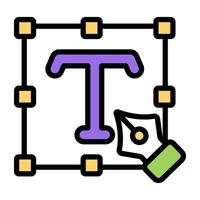 Modern style icon of transformation tool vector