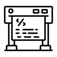 Premium download icon of coding vector