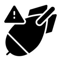 Creative design icon of ddos attack vector