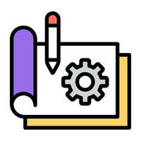 Creative design icon of prototype vector