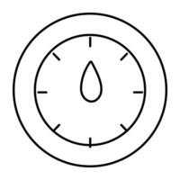 Unique design icon of speedometer vector