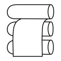 A perfect design icon of tissue roll vector