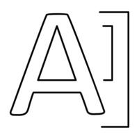 Creative design icon of cursor arrow vector