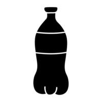 A unique design icon of cola bottle vector