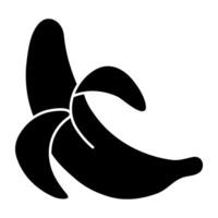 A beautiful design icon of banana fruit vector
