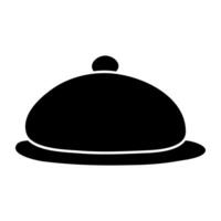 Trendy design icon of cloche vector