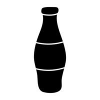 A unique design icon of cola bottle vector