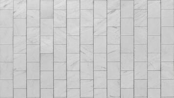 Texture of white wall marble tiles. Abstract background. photo