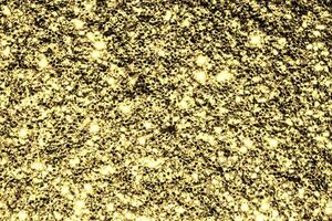 Golden lights abstract bokeh background. Yellow lights. photo