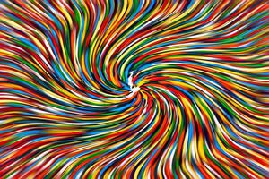 Abstract blurred colorful background. photo