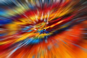 Abstract blurred colorful background. photo