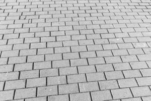 Texture of a paving stone road. Abstract background for design. photo
