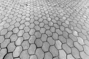 Texture of a paving stone road. Abstract background for design. photo