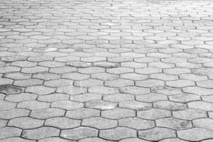 Texture of a paving stone road. Abstract background for design. photo