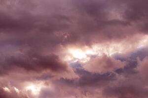 Cloudy sky background. photo